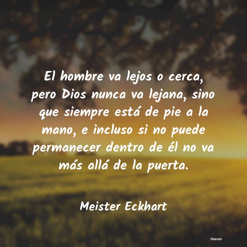 Frases de Meister Eckhart