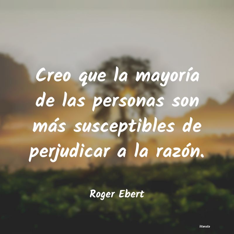 frases de Roger Ebert