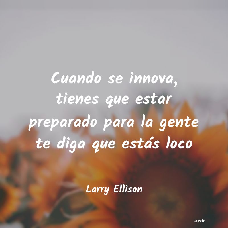 Frases de Larry Ellison