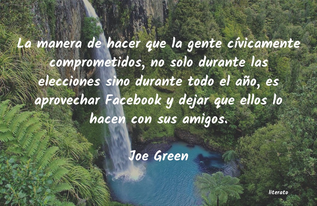 frases de Joe Green