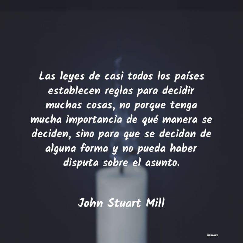 Frases de John Stuart Mill