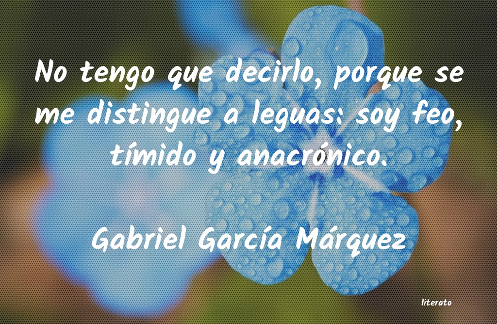 Frases de Gabriel García Márquez