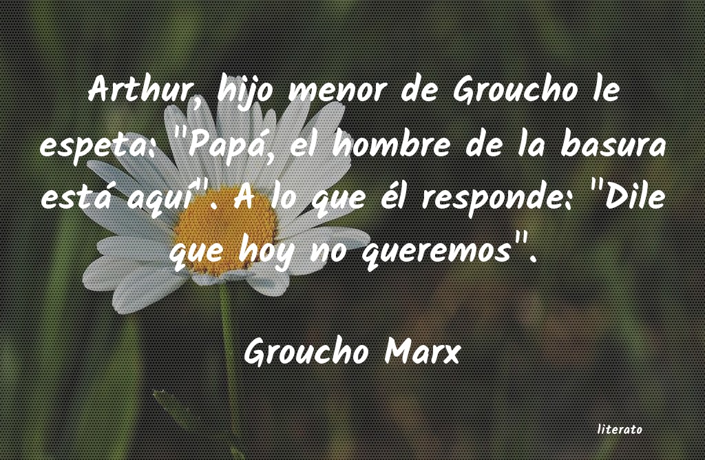 Frases de Groucho Marx