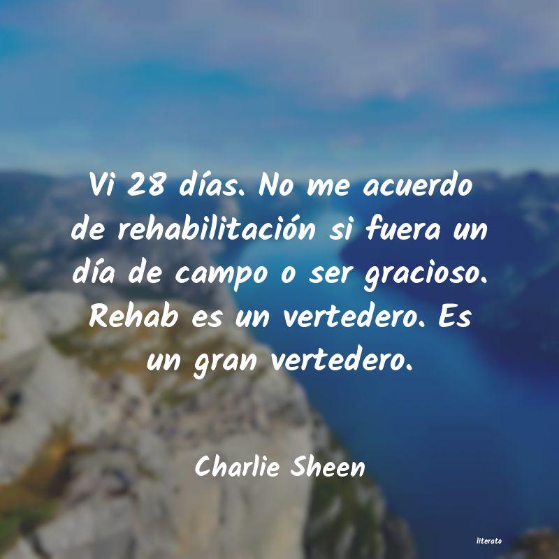 frases de Charlie Sheen