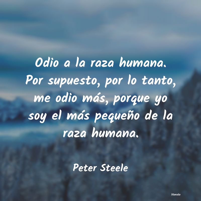 Frases de Peter Steele