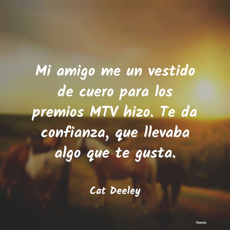 frases de Cat Deeley