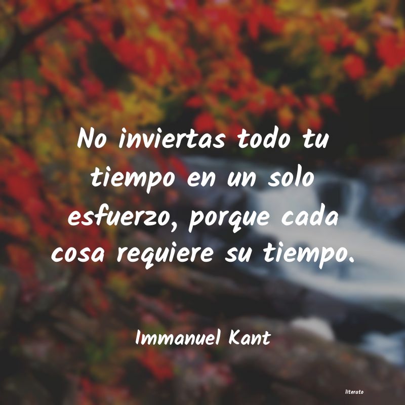 Frases de Immanuel Kant