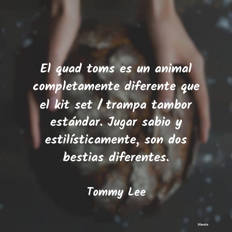 frases de Tommy Lee