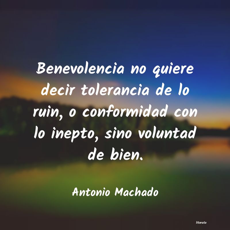 Frases de Antonio Machado