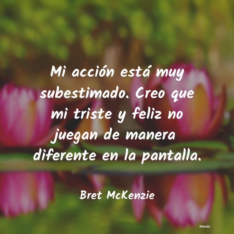 frases de Bret McKenzie