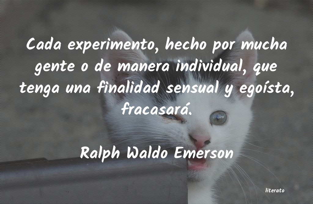 Frases de Ralph Waldo Emerson