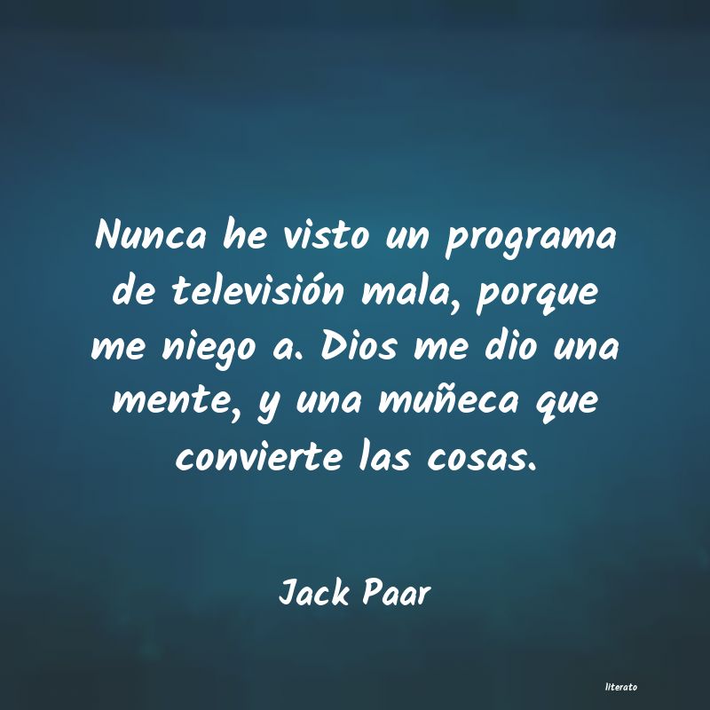 Frases de Jack Paar