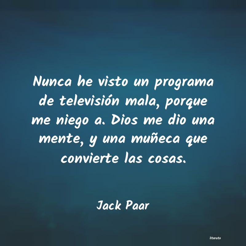 frases de Jack Paar