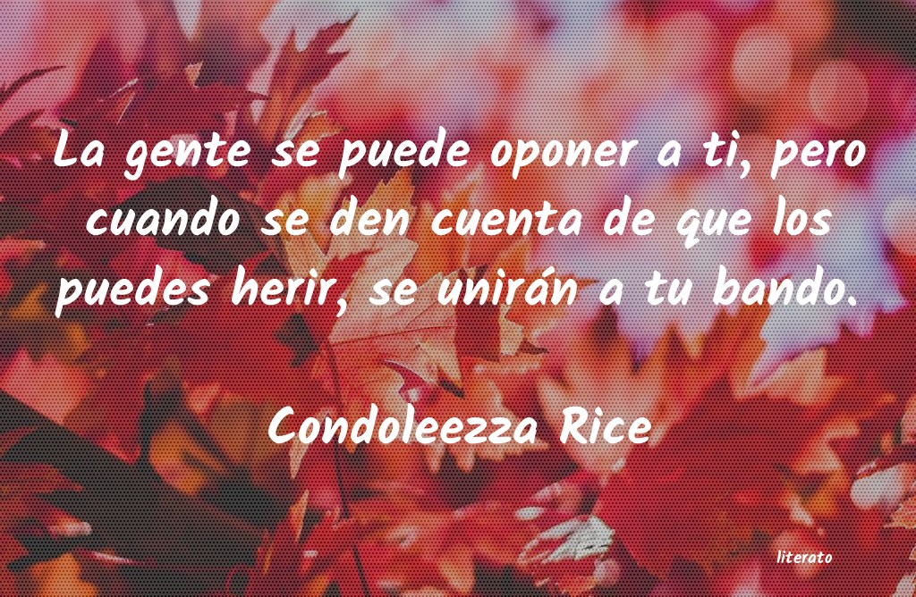 Frases de Condoleezza Rice