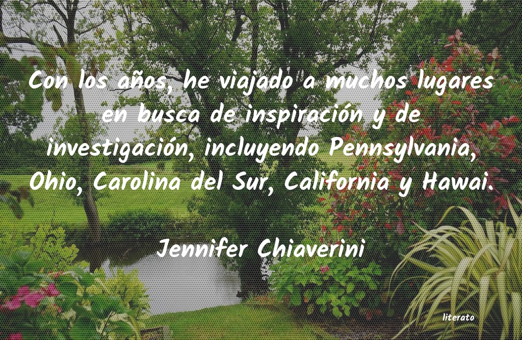 Frases de Jennifer Chiaverini