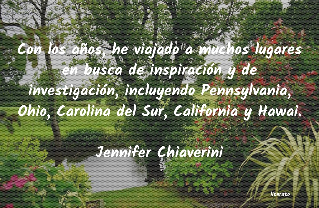 frases de Jennifer Chiaverini