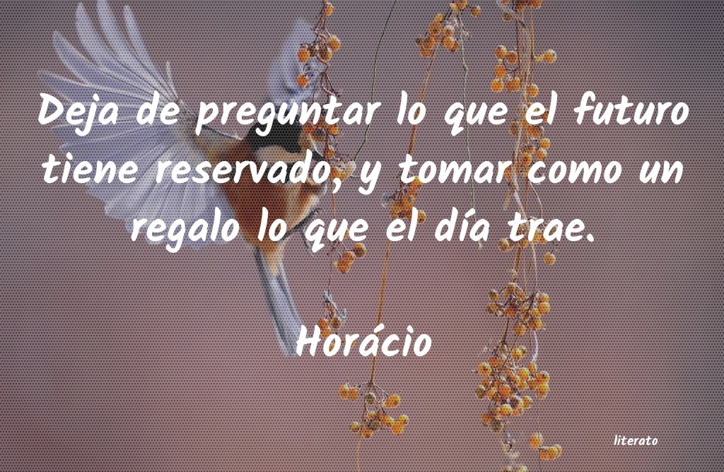 frases de Horácio