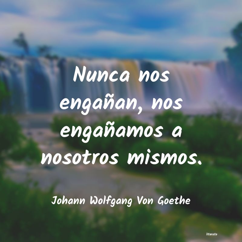 Frases de Johann Wolfgang Von Goethe