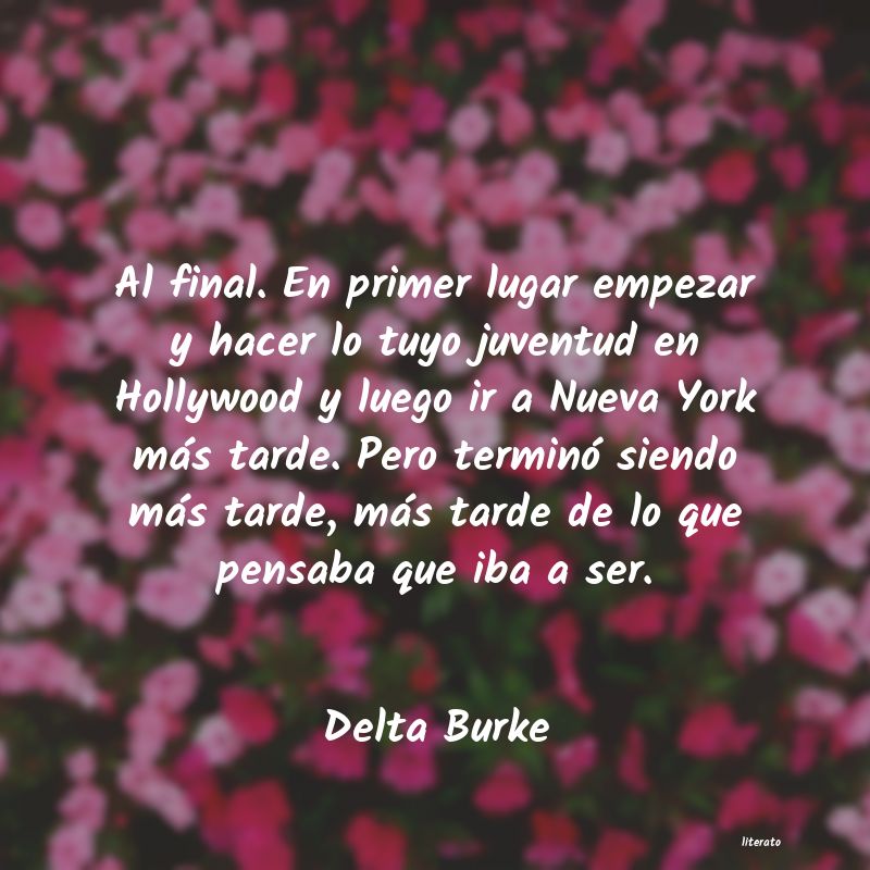 frases de Delta Burke