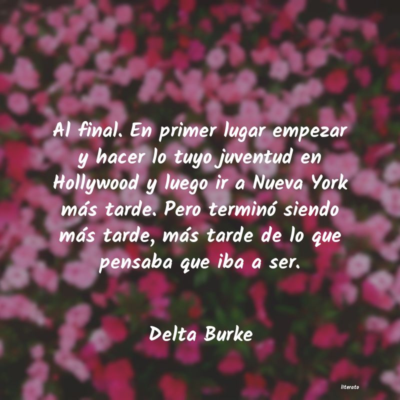 Frases de Delta Burke