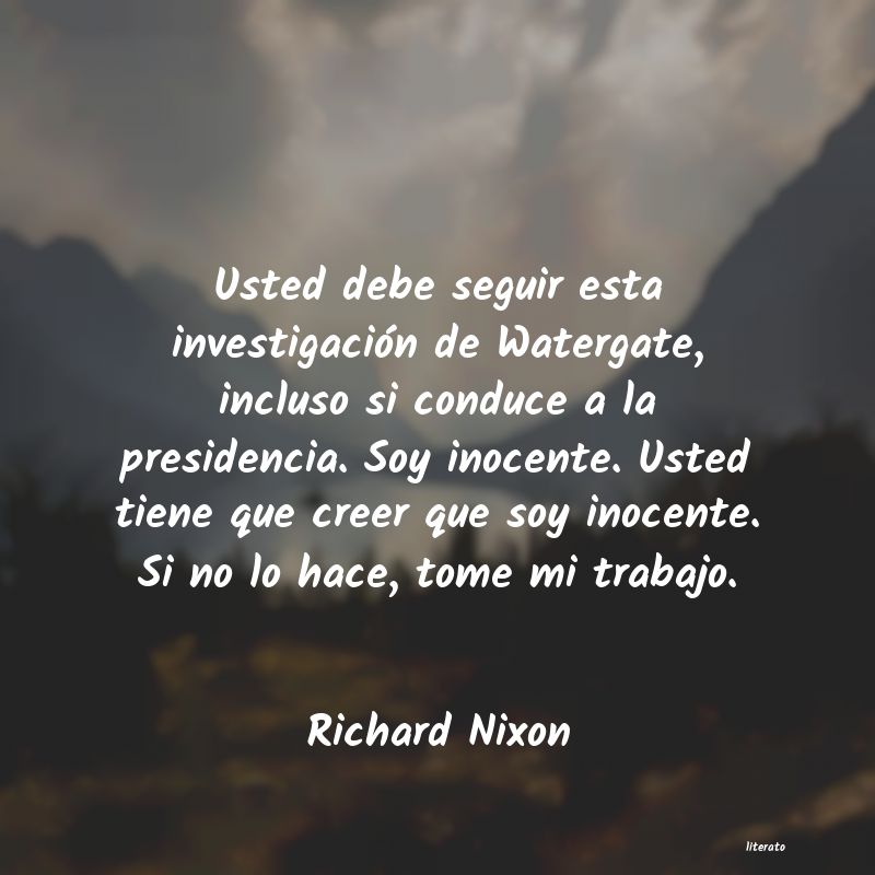 Frases de Richard Nixon