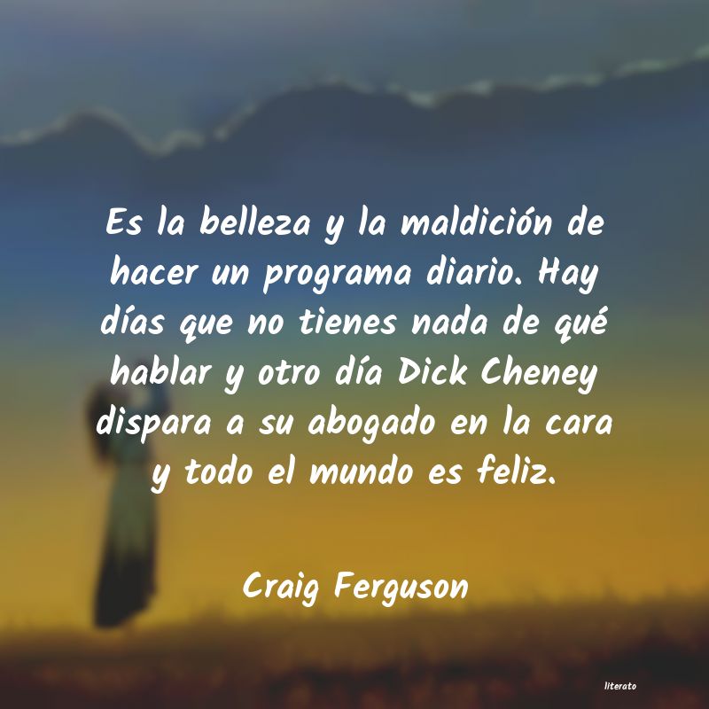 Frases de Craig Ferguson