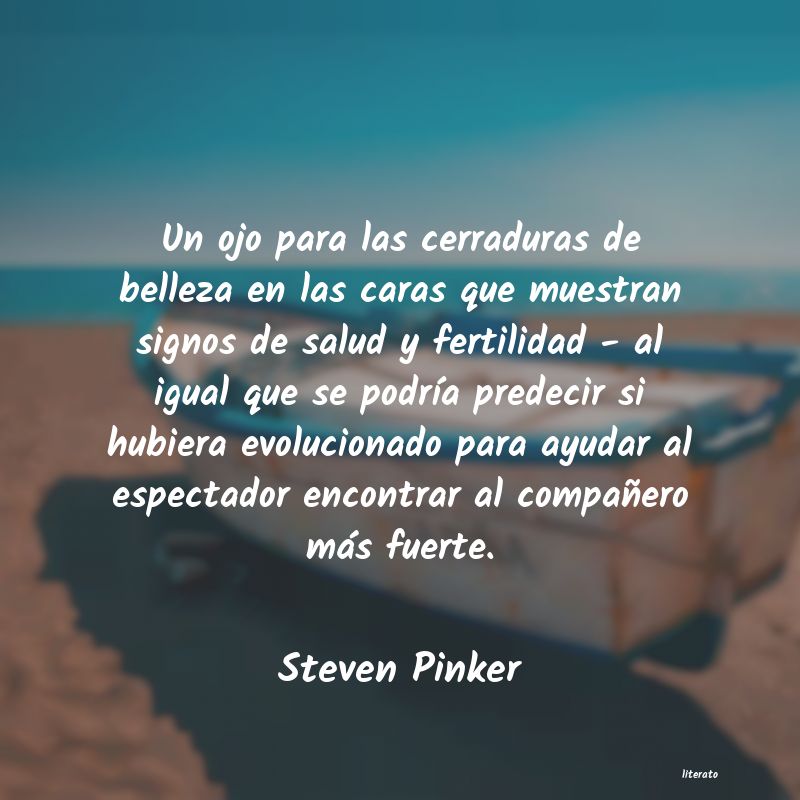 Frases de Steven Pinker