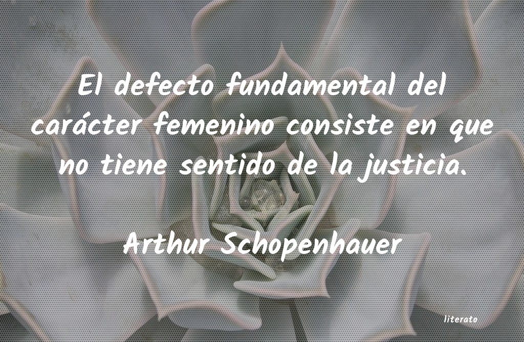 Frases de Arthur Schopenhauer