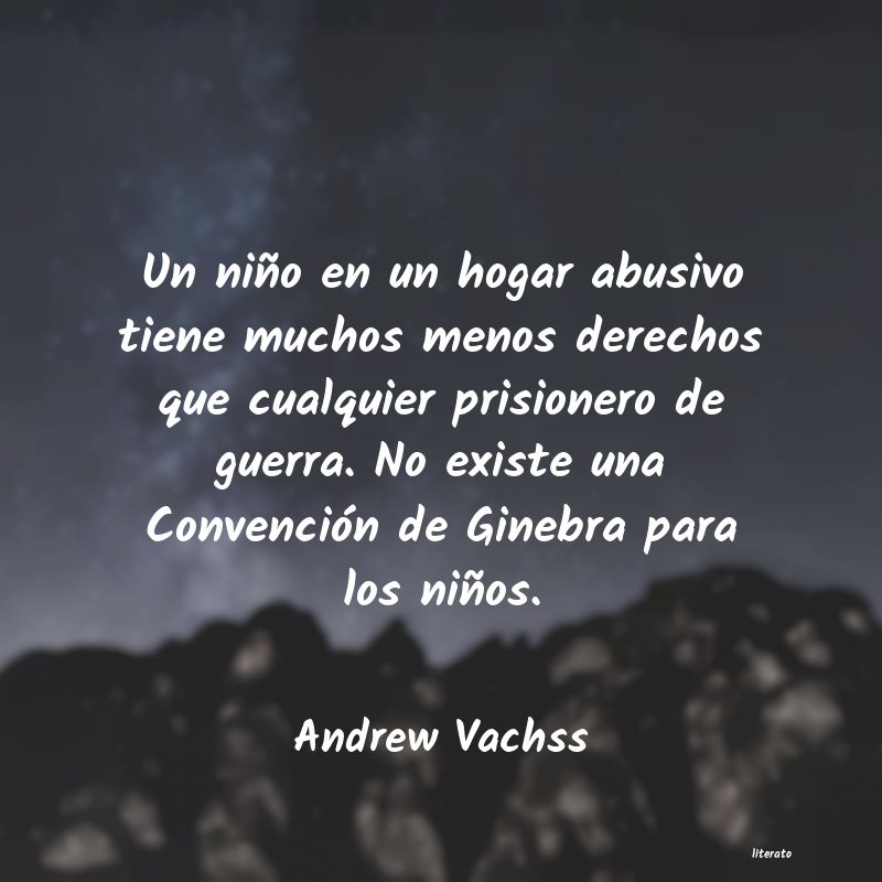 frases de Andrew Vachss