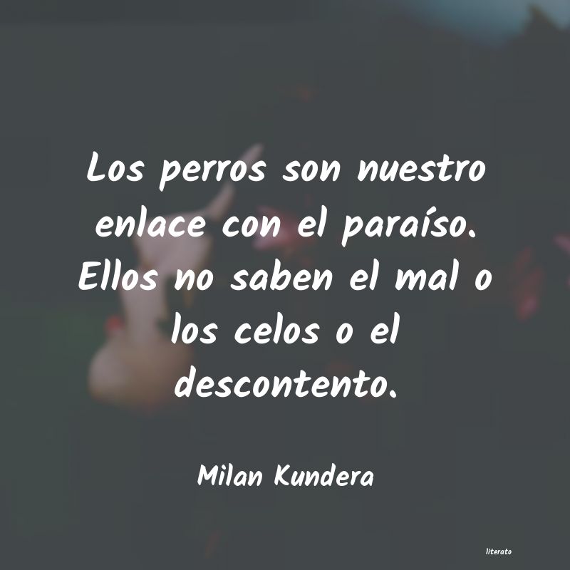 frases de Milan Kundera