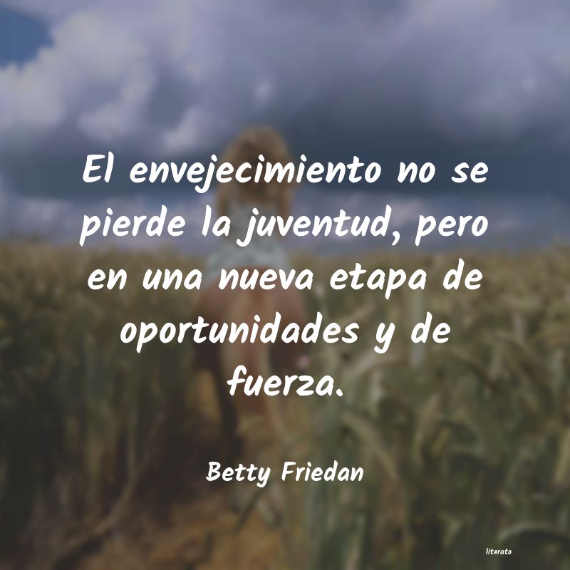 frases de Betty Friedan