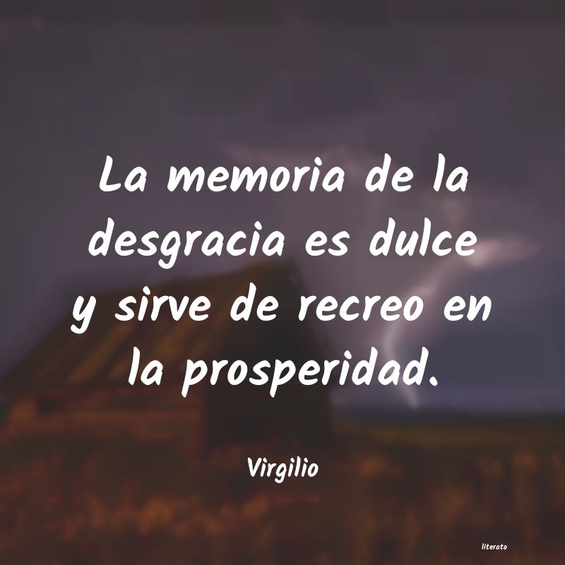 frases de Virgilio