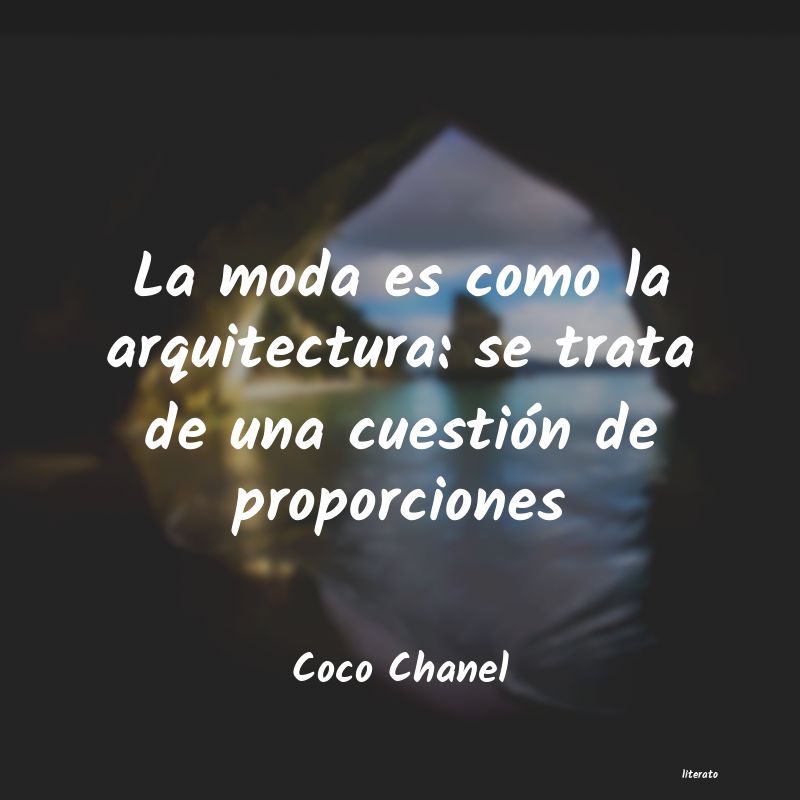 frases de Coco Chanel