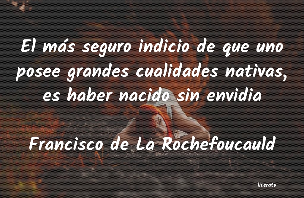 frases de Francisco de La Rochefoucauld