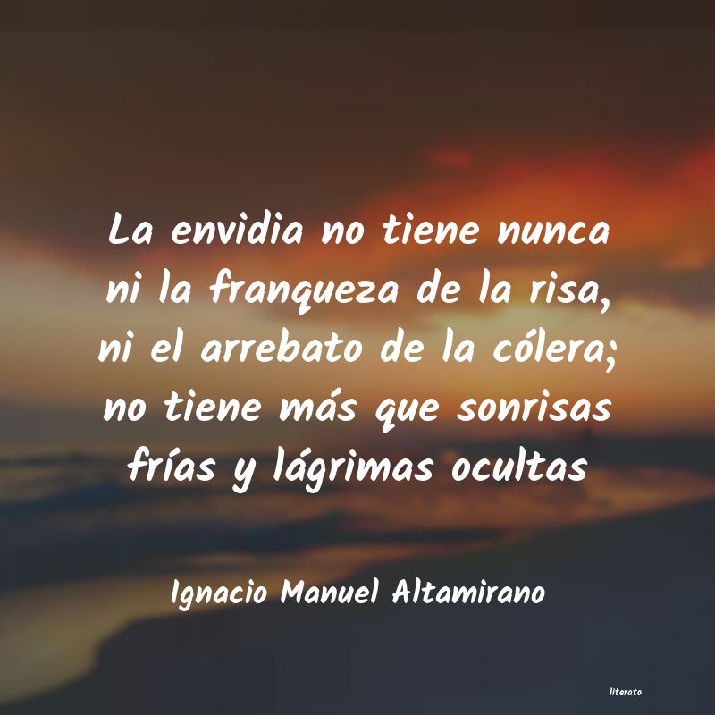 Frases de Ignacio Manuel Altamirano