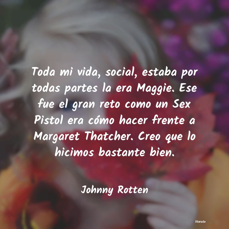 Frases de Johnny Rotten