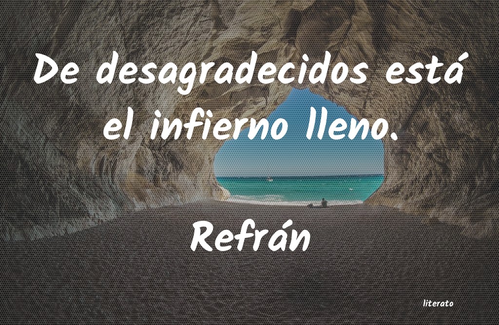 Frases de Refrán