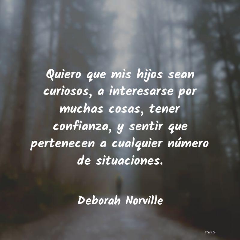 frases de Deborah Norville