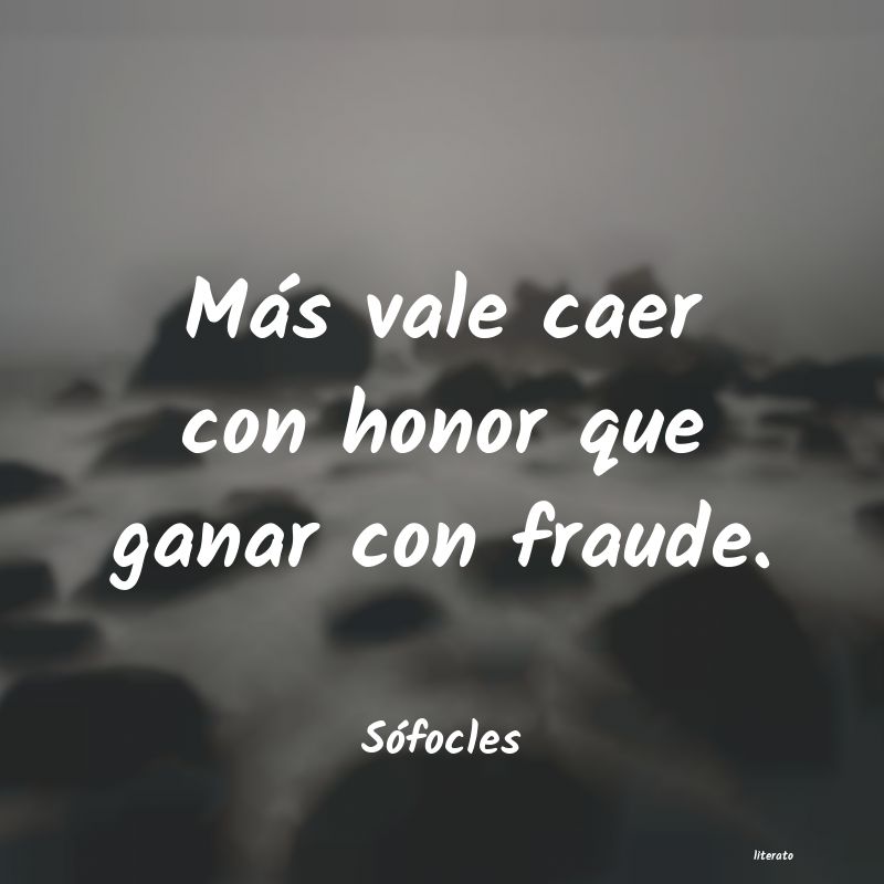 Frases de Sófocles