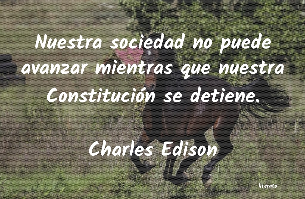 Frases de Charles Edison