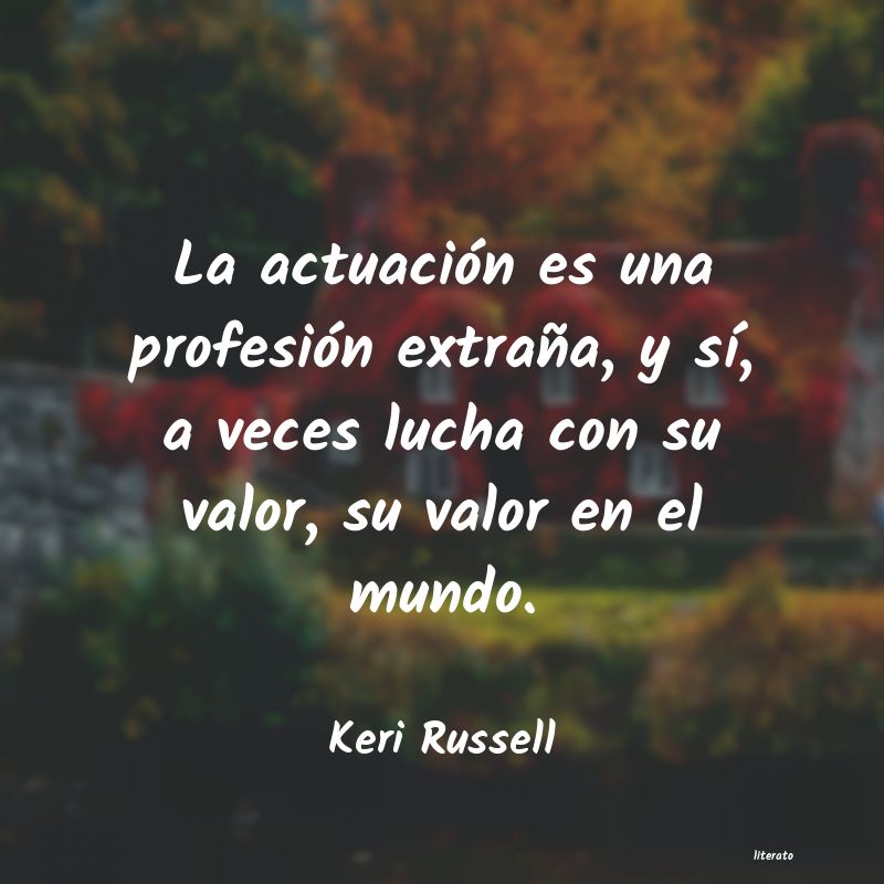 frases de Keri Russell