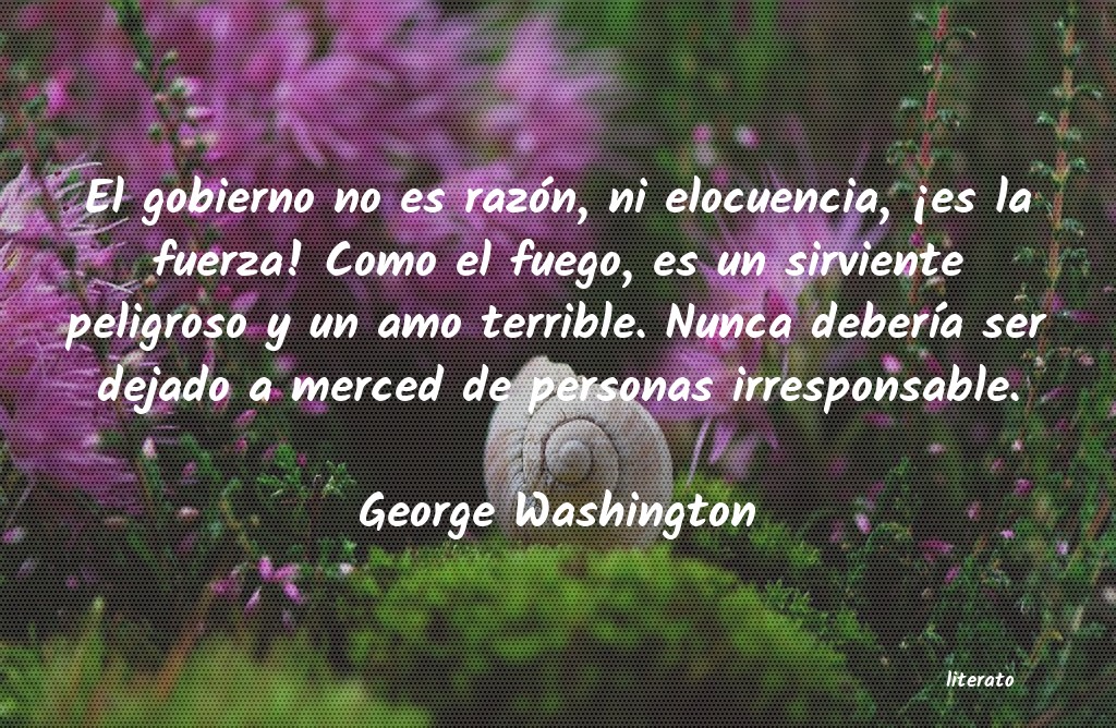 Frases de George Washington