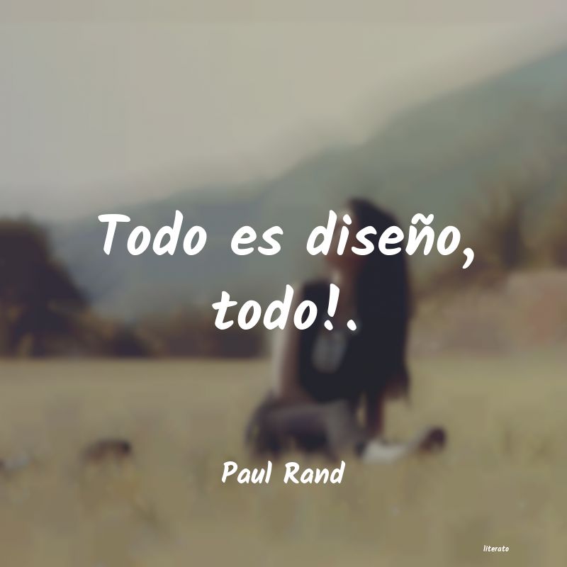 Frases de Paul Rand