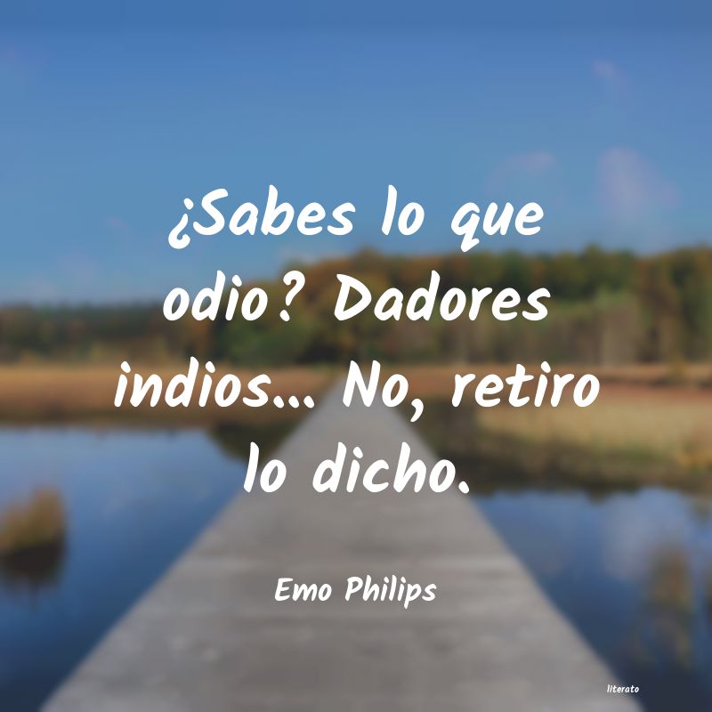 frases de Emo Philips