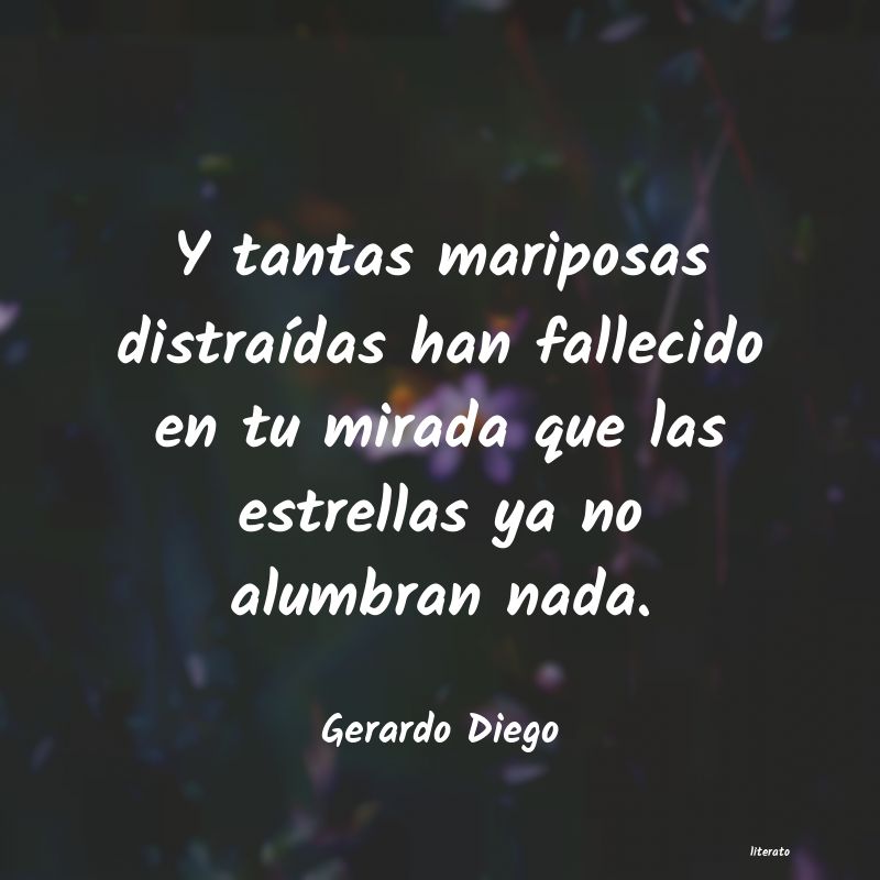 Frases de Gerardo Diego