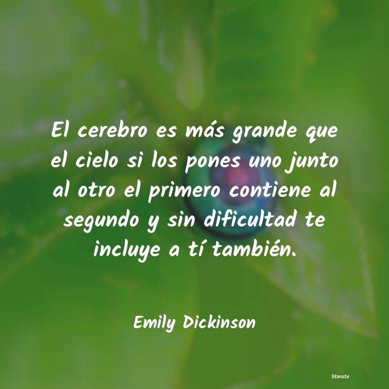 Frases de Emily Dickinson