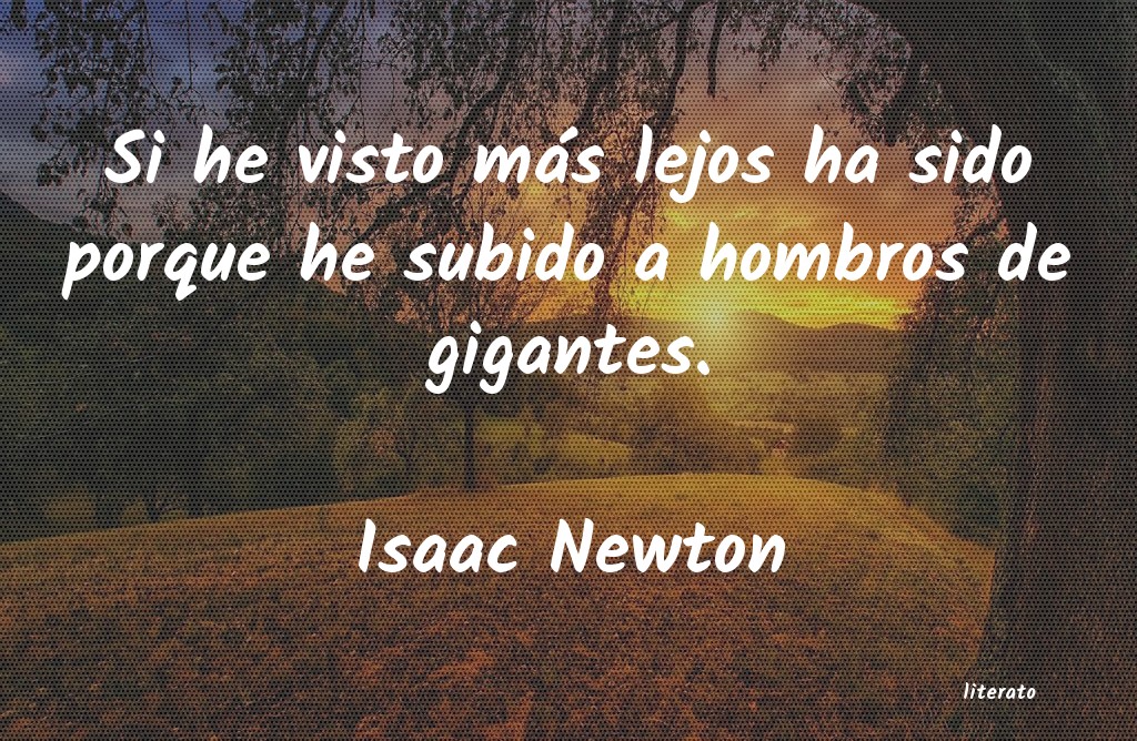 Frases de Isaac Newton