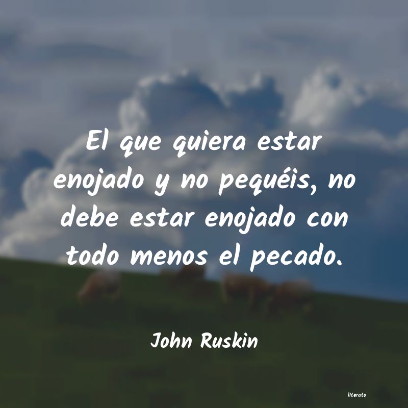 Frases de John Ruskin