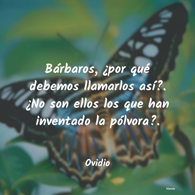 Frases de Ovidio