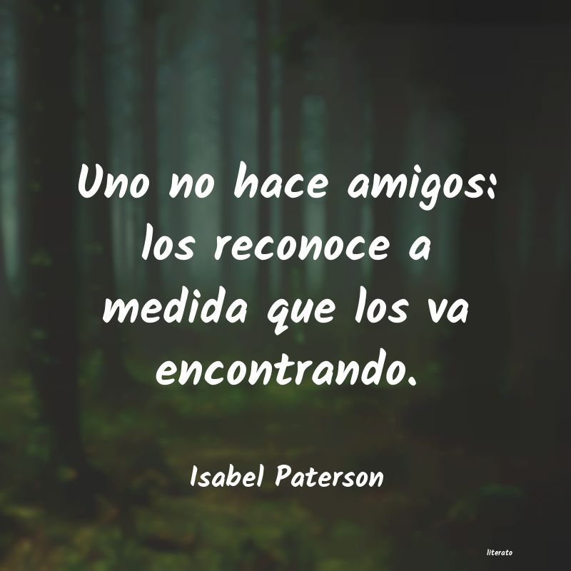 Frases de Isabel Paterson